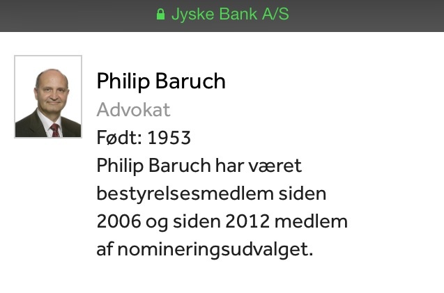 Main suspect in Danish bank fraud case Jyske BANK Anders Dam, Jyske Bank suspected of million scams and corruption. Philip Baruch Advokat og Partner I Lund Elmer Sandager Les.dk Thomas Schioldan Sørensen rodstenen.dk - Lundgrens advokater. Dan Terkildsen. Rødstenen advokater. bestyrelsen Jyske Bank Sven Buhrækall. Kurt Bligaard Pedersen. Rina Asmussen. Philip Baruch. Jens Borup. Keld Norup. Christina Lykke Munk. Johnny Christensen. Marianne Lillevang. Anders Christian Dam. Niels Erik Jakobsen. Per Skovhus. Peter Schleidt. #Bank #AnderChristianDam #Financial #News #Press #Share #Pol #Recommendation #Sale #Firesale #AndersDam #JyskeBank #ATP #PFA #MortenUlrikGade #GF Maresk #PhilipBaruch #LES #LundElmerSandager #Nykredit #MetteEgholmNielsen #Loan #Fraud #CasperDamOlsen #NicolaiHansen #JeanettKofoed-Hansen #AnetteKirkeby #SørenWoergaaed #BirgitBushThuesen #Gangcrimes #Crimes #Koncernledelse #jyskebank #Koncernbestyrelsen #SvenBuhrkall #KurtBligaardPedersen #RinaAsmussen #PhilipBaruch #JensABorup #KeldNorup #Ch