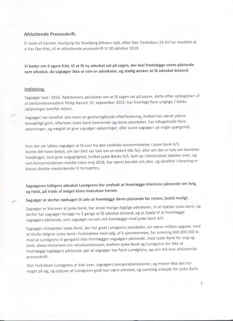 Main suspect in Danish bank fraud case Jyske BANK Anders Dam, Jyske Bank suspected of million scams and corruption. Philip Baruch Advokat og Partner I Lund Elmer Sandager Les.dk Thomas Schioldan Sørensen rodstenen.dk - Lundgrens advokater. Dan Terkildsen. Rødstenen advokater. bestyrelsen Jyske Bank Sven Buhrækall. Kurt Bligaard Pedersen. Rina Asmussen. Philip Baruch. Jens Borup. Keld Norup. Christina Lykke Munk. Johnny Christensen. Marianne Lillevang. Anders Christian Dam. Niels Erik Jakobsen. Per Skovhus. Peter Schleidt. #Bank #AnderChristianDam #Financial #News #Press #Share #Pol #Recommendation #Sale #Firesale #AndersDam #JyskeBank #ATP #PFA #MortenUlrikGade #GF Maresk #PhilipBaruch #LES #LundElmerSandager #Nykredit #MetteEgholmNielsen #Loan #Fraud #CasperDamOlsen #NicolaiHansen #JeanettKofoed-Hansen #AnetteKirkeby #SørenWoergaaed #BirgitBushThuesen #Gangcrimes #Crimes #Koncernledelse #jyskebank #Koncernbestyrelsen #SvenBuhrkall #KurtBligaardPedersen #RinaAsmussen #PhilipBaruch #JensABorup #KeldNorup #Ch