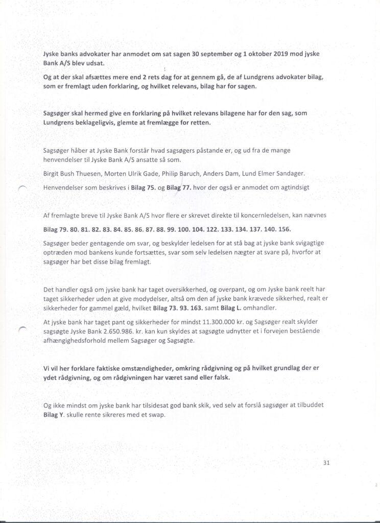 Main suspect in Danish bank fraud case Jyske BANK Anders Dam, Jyske Bank suspected of million scams and corruption. Philip Baruch Advokat og Partner I Lund Elmer Sandager Les.dk Thomas Schioldan Sørensen rodstenen.dk - Lundgrens advokater. Dan Terkildsen. Rødstenen advokater. bestyrelsen Jyske Bank Sven Buhrækall. Kurt Bligaard Pedersen. Rina Asmussen. Philip Baruch. Jens Borup. Keld Norup. Christina Lykke Munk. Johnny Christensen. Marianne Lillevang. Anders Christian Dam. Niels Erik Jakobsen. Per Skovhus. Peter Schleidt. #Bank #AnderChristianDam #Financial #News #Press #Share #Pol #Recommendation #Sale #Firesale #AndersDam #JyskeBank #ATP #PFA #MortenUlrikGade #GF Maresk #PhilipBaruch #LES #LundElmerSandager #Nykredit #MetteEgholmNielsen #Loan #Fraud #CasperDamOlsen #NicolaiHansen #JeanettKofoed-Hansen #AnetteKirkeby #SørenWoergaaed #BirgitBushThuesen #Gangcrimes #Crimes #Koncernledelse #jyskebank #Koncernbestyrelsen #SvenBuhrkall #KurtBligaardPedersen #RinaAsmussen #PhilipBaruch #JensABorup #KeldNorup #Ch