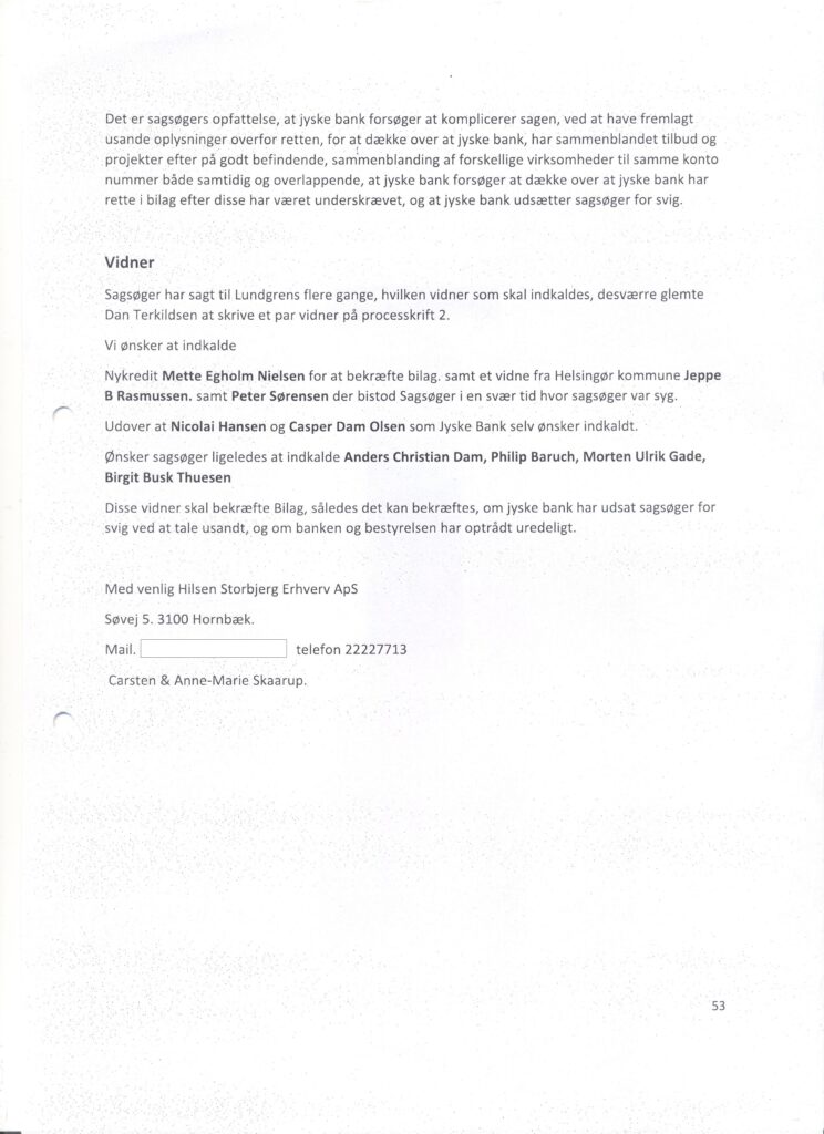 Main suspect in Danish bank fraud case Jyske BANK Anders Dam, Jyske Bank suspected of million scams and corruption. Philip Baruch Advokat og Partner I Lund Elmer Sandager Les.dk Thomas Schioldan Sørensen rodstenen.dk - Lundgrens advokater. Dan Terkildsen. Rødstenen advokater. bestyrelsen Jyske Bank Sven Buhrækall. Kurt Bligaard Pedersen. Rina Asmussen. Philip Baruch. Jens Borup. Keld Norup. Christina Lykke Munk. Johnny Christensen. Marianne Lillevang. Anders Christian Dam. Niels Erik Jakobsen. Per Skovhus. Peter Schleidt. #Bank #AnderChristianDam #Financial #News #Press #Share #Pol #Recommendation #Sale #Firesale #AndersDam #JyskeBank #ATP #PFA #MortenUlrikGade #GF Maresk #PhilipBaruch #LES #LundElmerSandager #Nykredit #MetteEgholmNielsen #Loan #Fraud #CasperDamOlsen #NicolaiHansen #JeanettKofoed-Hansen #AnetteKirkeby #SørenWoergaaed #BirgitBushThuesen #Gangcrimes #Crimes #Koncernledelse #jyskebank #Koncernbestyrelsen #SvenBuhrkall #KurtBligaardPedersen #RinaAsmussen #PhilipBaruch #JensABorup #KeldNorup #ChristinaLykkeMunk #HaggaiKunisch #MarianneLillevang Finansministeriet Statsministeriet Justitsministeriet Finanstilsynet Finans Bank Banking Aktier Loan Biler Hæderlige Banker #Koncerndirektionen #AndersDam #LeifFLarsen / Vedtægter § 1 Stk. 1: Bankens navn er Jyske Bank A/S. Stk. 4: Bankens formål er som bank og som moderselskab at drive bankvirksomhed efter lovgivningen Stk. 5: Banken drives i overensstemmelse med redelig forretningsskik, god bankpraksis og bankens værdier og holdninger :-) :-) Lidt søge ord. #Justitsministeriet #Finansministeriet #Statsministeriet JYSKE BANK BLEV OPDAGET / TAGET I AT LAVE #MANDATSVIG #BEDRAGERI #DOKUMENTFALSK #UDNYTTELSE #SVIG #FALSK / #Bank #AnderChristianDam #Financial #News #Press #Share #Pol #Recommendation #Sale #Firesale #AndersDam #JyskeBank #ATP #PFA #MortenUlrikGade #PhilipBaruch #LES #Boxen Jyske Bank Boxen #KristianAmbjørnBuus-Nielsen #LundElmerSandager #Nykredit #MetteEgholmNielsen #Loan #Fraud #CasperDamOlsen #NicolaiHansen #JeanettKofoed-Hansen #AnetteKirkeby #SørenWoergaaed #BirgitBushThuesen #Gangcrimes #Crimes #Koncernledelse #jyskebank #Koncernbestyrelsen #SvenBuhrkall #KurtBligaardPedersen #RinaAsmussen #PhilipBaruch #JensABorup #KeldNorup #ChristinaLykkeMunk #HaggaiKunisch #MarianneLillevang #Koncerndirektionen #AndersDam #LeifFLarsen #NielsErikJakobsen #PerSkovhus #PeterSchleidt