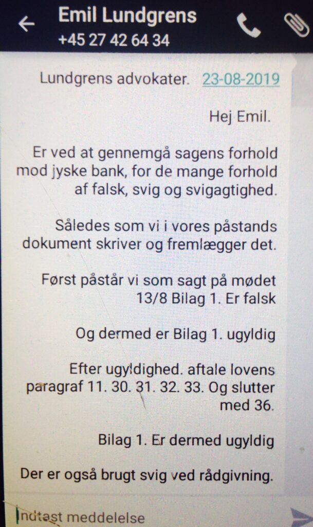 Main suspect in Danish bank fraud case Jyske BANK Anders Dam, Jyske Bank suspected of million scams and corruption. Philip Baruch Advokat og Partner I Lund Elmer Sandager Les.dk Thomas Schioldan Sørensen rodstenen.dk - Lundgrens advokater. Dan Terkildsen. Rødstenen advokater. bestyrelsen Jyske Bank Sven Buhrækall. Kurt Bligaard Pedersen. Rina Asmussen. Philip Baruch. Jens Borup. Keld Norup. Christina Lykke Munk. Johnny Christensen. Marianne Lillevang. Anders Christian Dam. Niels Erik Jakobsen. Per Skovhus. Peter Schleidt. #Bank #AnderChristianDam #Financial #News #Press #Share #Pol #Recommendation #Sale #Firesale #AndersDam #JyskeBank #ATP #PFA #MortenUlrikGade #GF Maresk #PhilipBaruch #LES #LundElmerSandager #Nykredit #MetteEgholmNielsen #Loan #Fraud #CasperDamOlsen #NicolaiHansen #JeanettKofoed-Hansen #AnetteKirkeby #SørenWoergaaed #BirgitBushThuesen #Gangcrimes #Crimes #Koncernledelse #jyskebank #Koncernbestyrelsen #SvenBuhrkall #KurtBligaardPedersen #RinaAsmussen #PhilipBaruch #JensABorup #KeldNorup #ChristinaLykkeMunk #HaggaiKunisch #MarianneLillevang Finansministeriet Statsministeriet Justitsministeriet Finanstilsynet Finans Bank Banking Aktier Loan Biler Hæderlige Banker #Koncerndirektionen #AndersDam #LeifFLarsen / Vedtægter § 1 Stk. 1: Bankens navn er Jyske Bank A/S. Stk. 4: Bankens formål er som bank og som moderselskab at drive bankvirksomhed efter lovgivningen Stk. 5: Banken drives i overensstemmelse med redelig forretningsskik, god bankpraksis og bankens værdier og holdninger :-) :-) Lidt søge ord. #Justitsministeriet #Finansministeriet #Statsministeriet JYSKE BANK BLEV OPDAGET / TAGET I AT LAVE #MANDATSVIG #BEDRAGERI #DOKUMENTFALSK #UDNYTTELSE #SVIG #FALSK / #Bank #AnderChristianDam #Financial #News #Press #Share #Pol #Recommendation #Sale #Firesale #AndersDam #JyskeBank #ATP #PFA #MortenUlrikGade #PhilipBaruch #LES #Boxen Jyske Bank Boxen #KristianAmbjørnBuus-Nielsen #LundElmerSandager #Nykredit #MetteEgholmNielsen #Loan #Fraud #CasperDamOlsen #NicolaiHansen #JeanettKofoed-Hansen #AnetteKirkeby #SørenWoergaaed #BirgitBushThuesen #Gangcrimes #Crimes #Koncernledelse #jyskebank #Koncernbestyrelsen #SvenBuhrkall #KurtBligaardPedersen #RinaAsmussen #PhilipBaruch #JensABorup #KeldNorup #ChristinaLykkeMunk #HaggaiKunisch #MarianneLillevang #Koncerndirektionen #AndersDam #LeifFLarsen #NielsErikJakobsen #PerSkovhus #PeterSchleidt